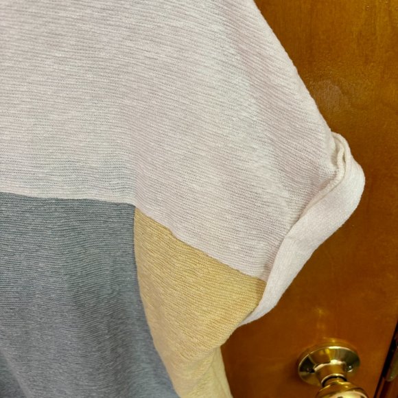 Ces Femme Cotton Blend Short Sleeve‎ Sweater - Picture 9 of 10